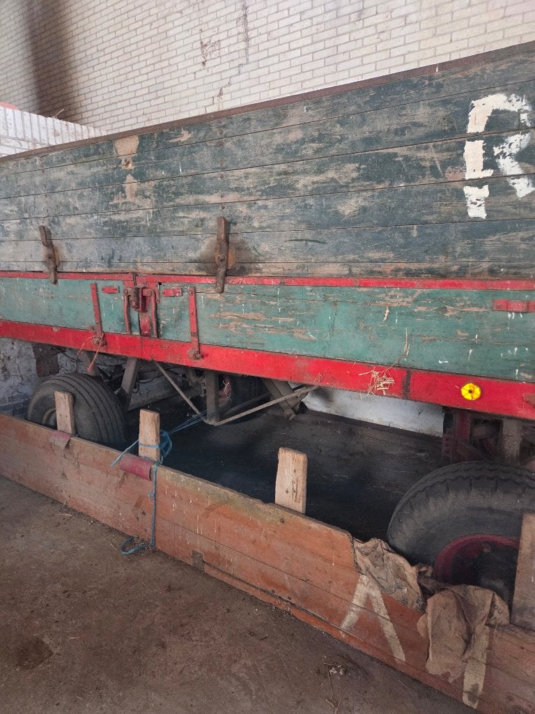4 wielige wagen met hydrauliek op oliedruk, Zakelijke goederen, Agrarisch | Werktuigen, Ophalen, Akkerbouw, Transport