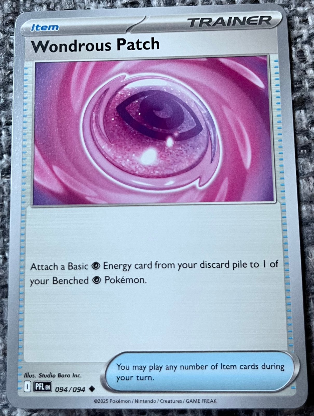 Trainerkaart van Wondrous Patch • Phantasmal Flames, Verzenden, Nieuw, Losse kaart