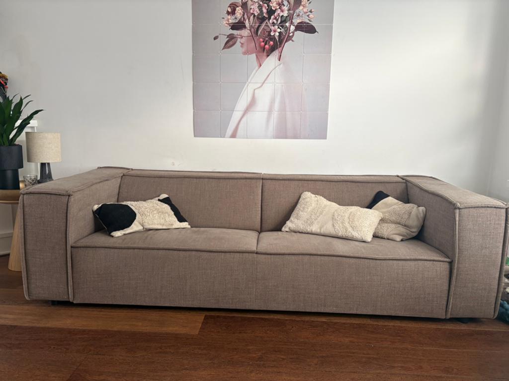 Bank Bysidde Knud - 4 zits bank, Huis en Inrichting, Ophalen, 250 tot 300 cm, Gebruikt, 75 tot 100 cm