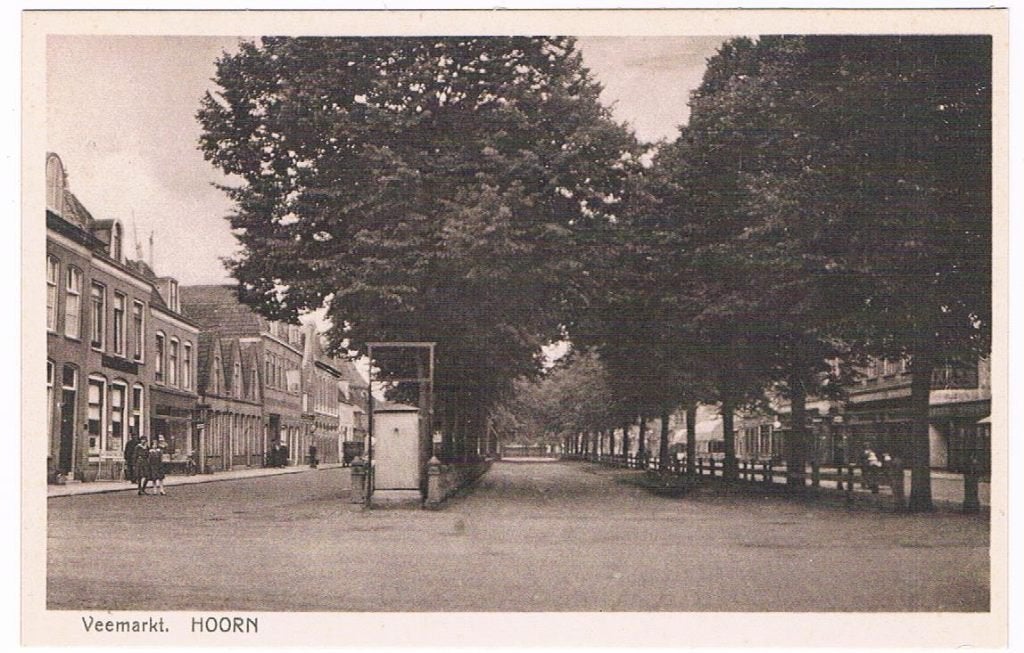 Hoorn jaren '20. De Veemarkt., Ophalen of Verzenden, 1920 tot 1940, Ongelopen, Noord-Holland
