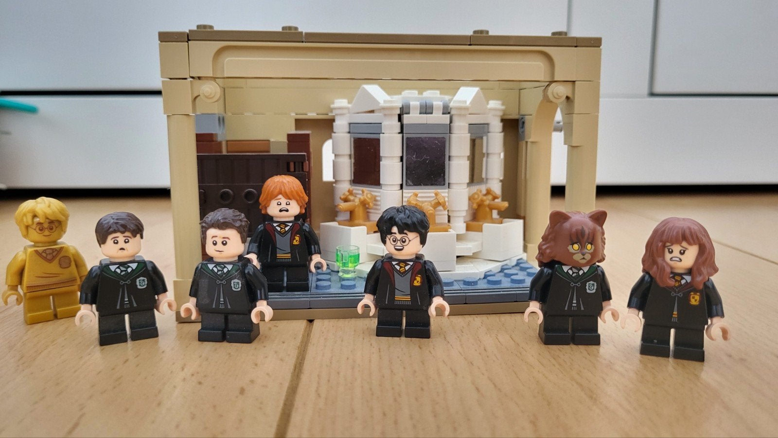 LEGO Harry Potter Zweinstein: Polyjuice Potion Fout (76386), Ophalen, Zo goed als nieuw, Spel