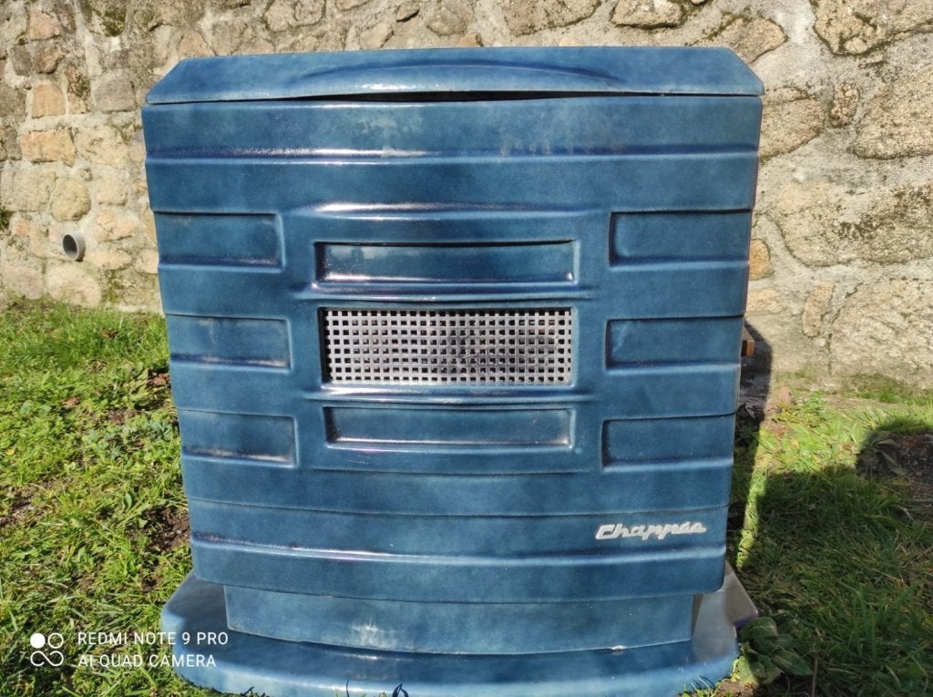 Schitterende franse antieke chappee art-deco houtkachel, Huis en Inrichting, Kachels, Ophalen, Gebruikt, Houtkachel, Vrijstaand