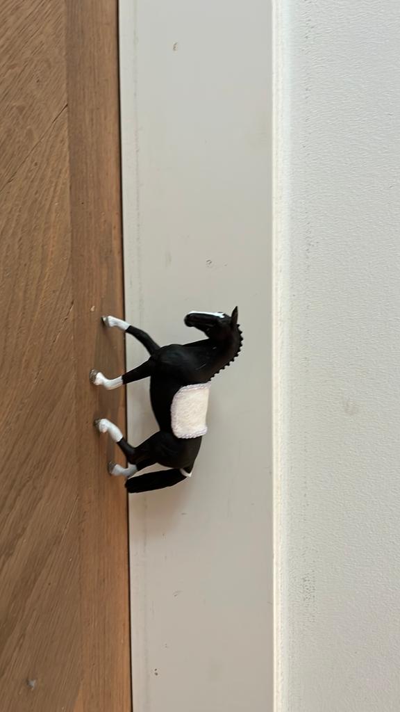 Schleich dekje ZONDER PAARD, Wandkapstok, Ophalen of Verzenden, Zo goed als nieuw, Minder dan 100 cm