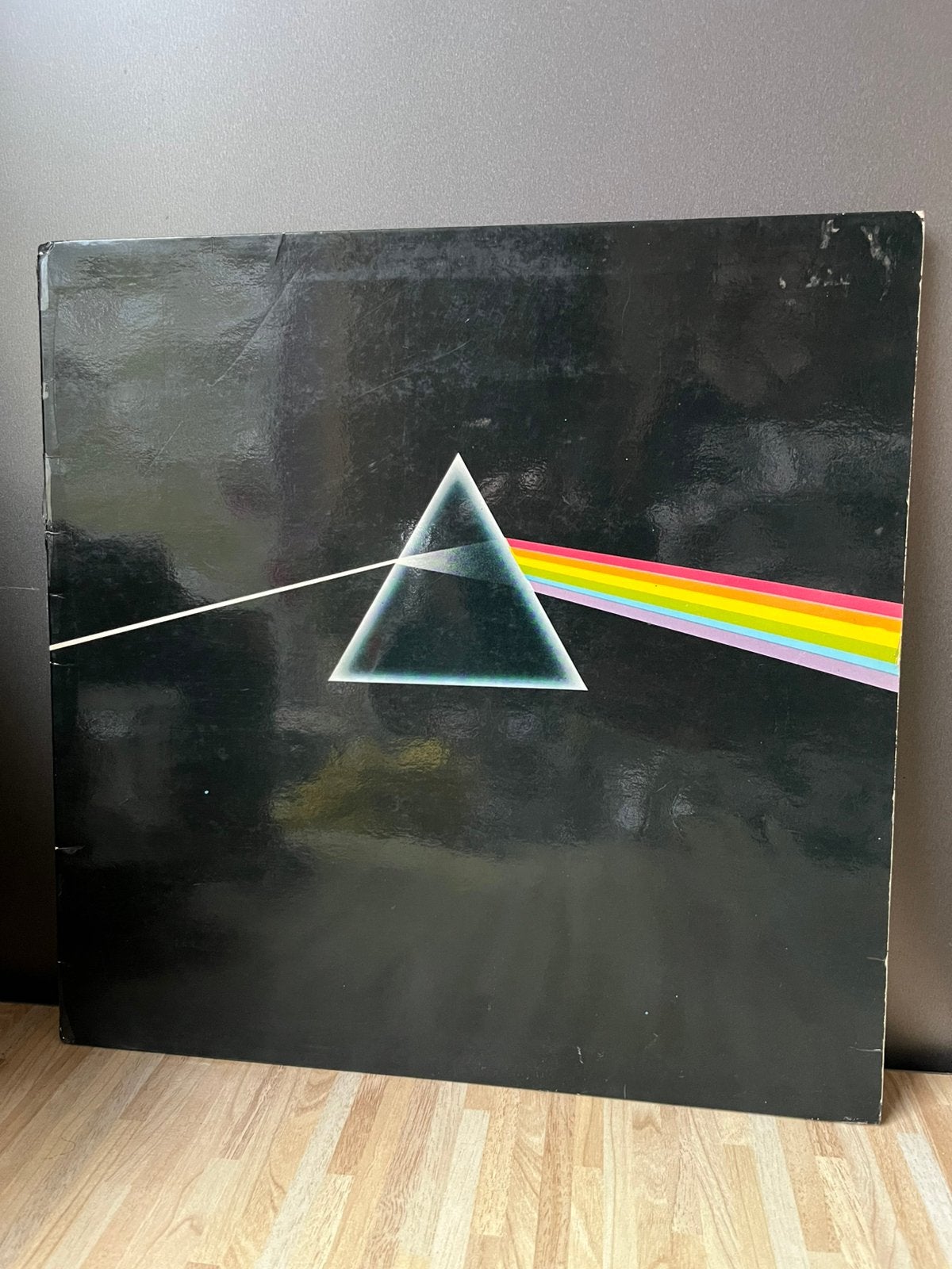 Pink Floyd - The Dark Side Of The Moon, Cd's en Dvd's, Vinyl | Rock, Gatefold hoes, Verzenden, Gebruikt, 12 inch