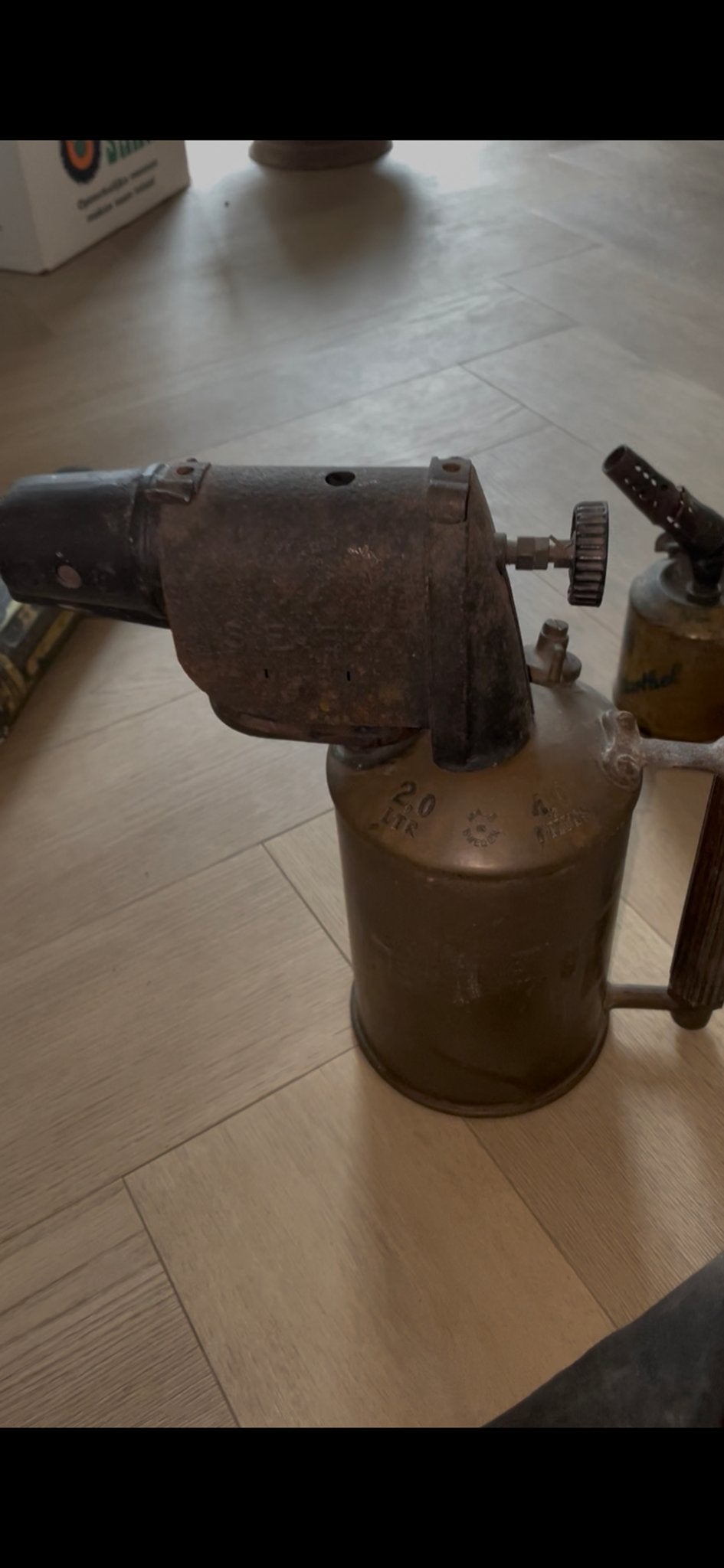 Vintage Soldeerbrander - 2.0 Liter, Ophalen of Verzenden