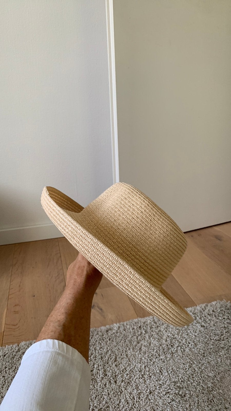 Flatteuze zomerhoed. Maat 57, Kleding | Dames, Hoeden en Petten, Ophalen of Verzenden, Nieuw, 56 of 57 cm (M, 7 of 7⅛ inch), Hoed