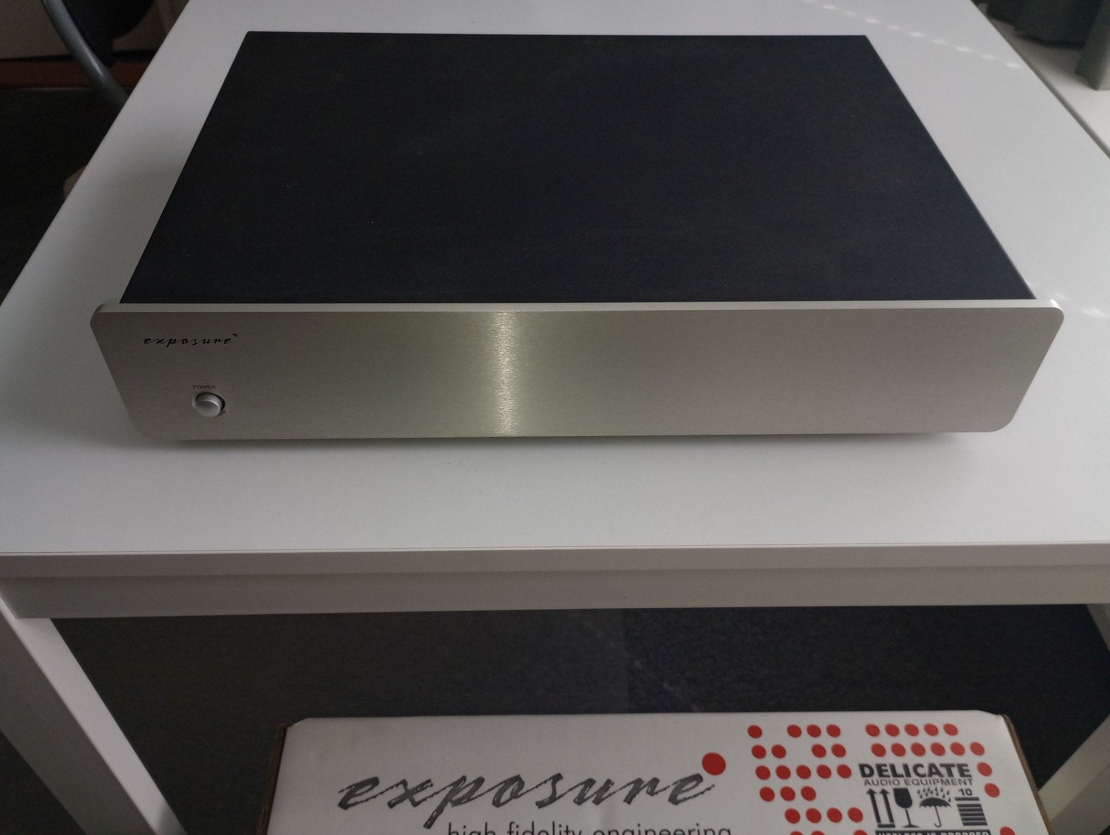 Exposure 2010S2 Power Amp Titanium, Verzenden, Zo goed als nieuw, Audio