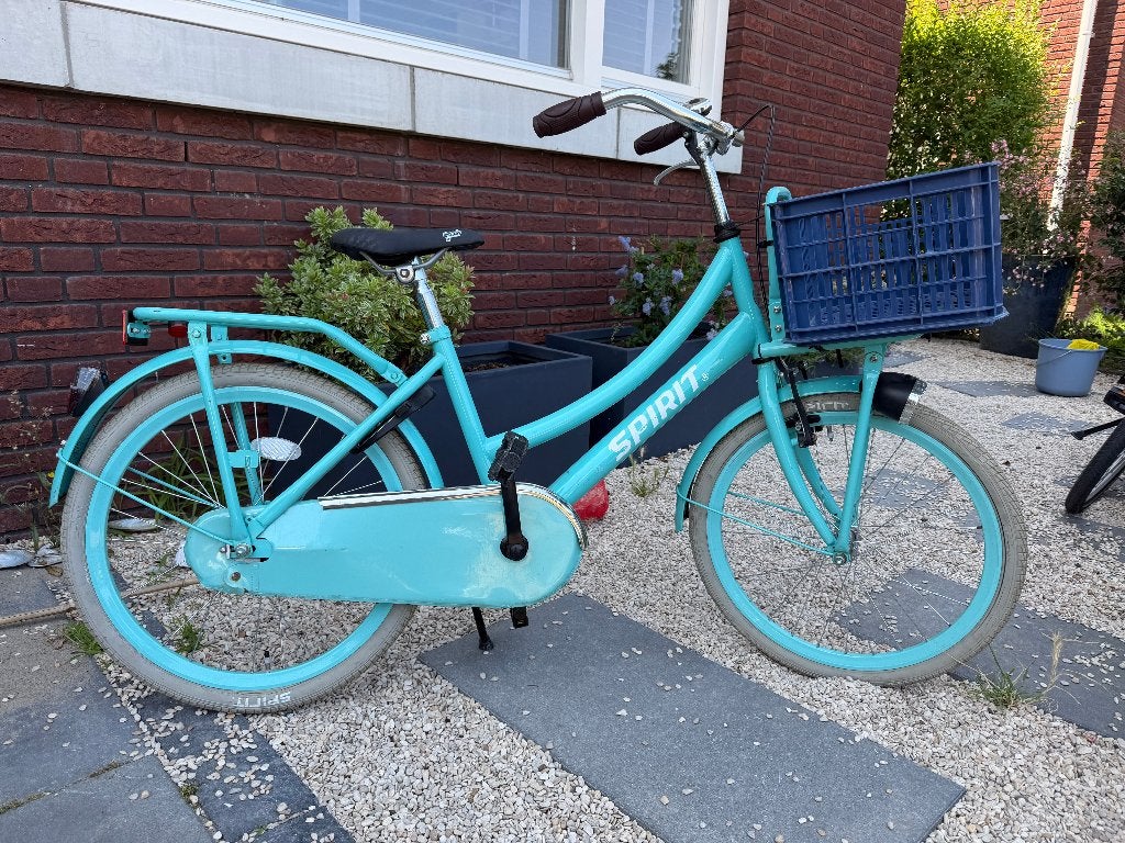 Spirit cargo meisjesfiets - 22 inch (Turquoise), Ophalen, Gebruikt, 22 inch, Spirit Cargo