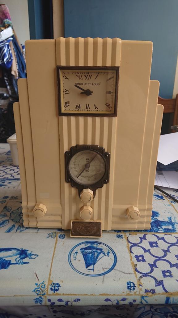 Airking Skyscraper retro fm radio cassette, Ophalen of Verzenden, Zo goed als nieuw, Transistorradio
