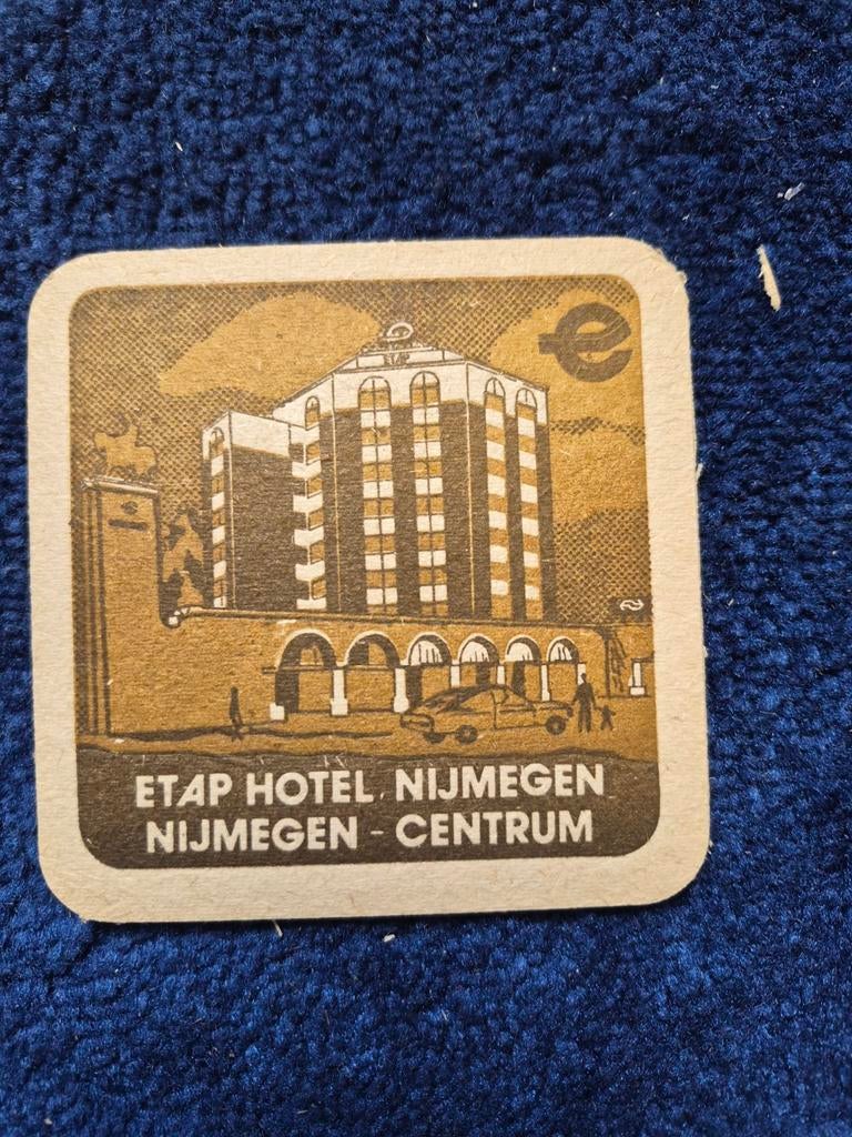 Vintage Skol Bierviltje - Etap Hotel Nijmegen, Ophalen of Verzenden