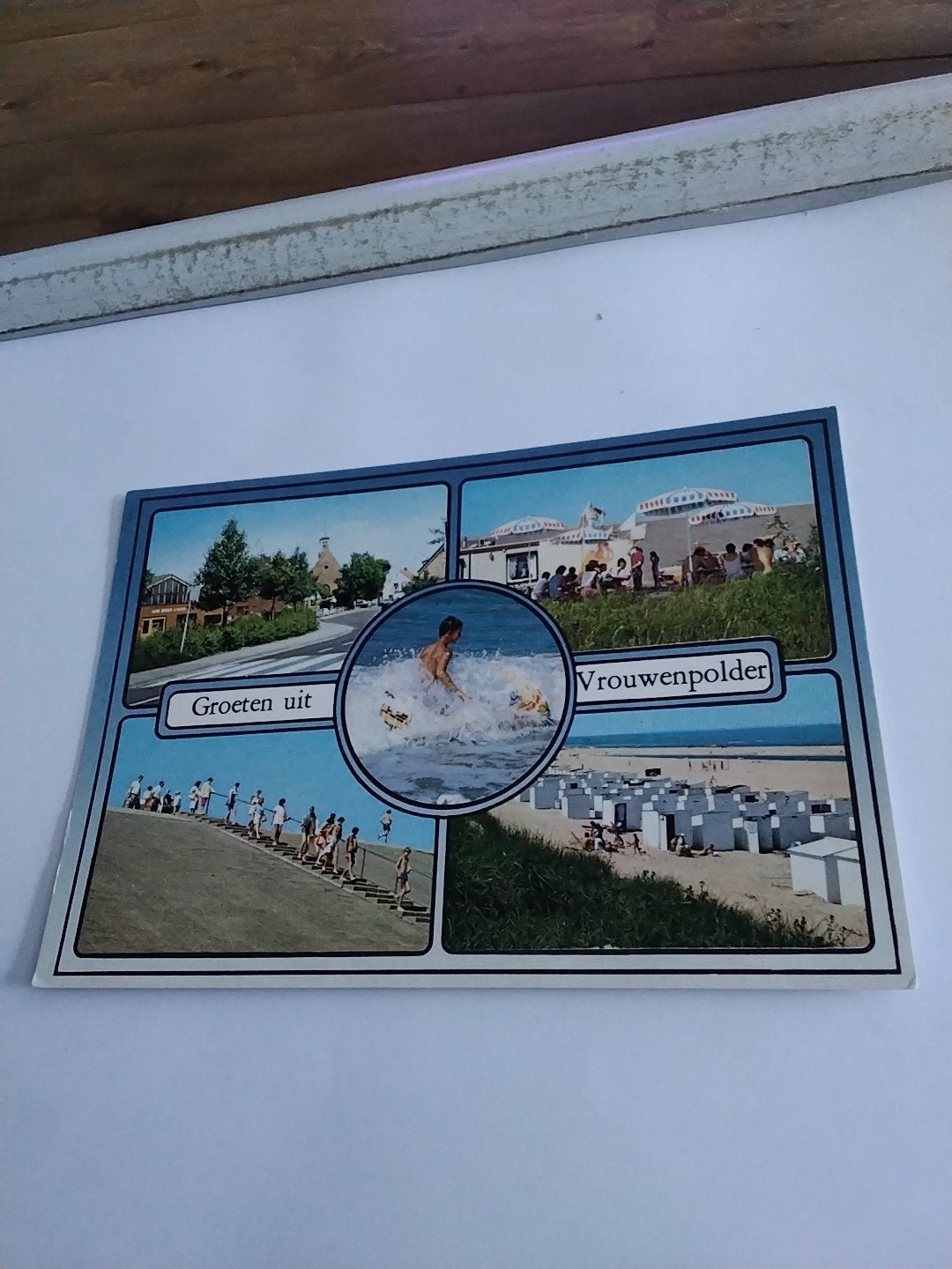 Ansichtkaart Vrouwenpolder, Zeeland - Vintage, Ophalen of Verzenden