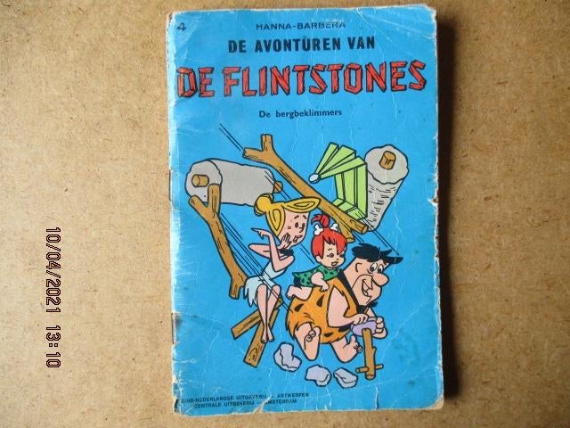 adv0925 de flintstones avonturen, Eén stripboek, Ophalen, Gelezen