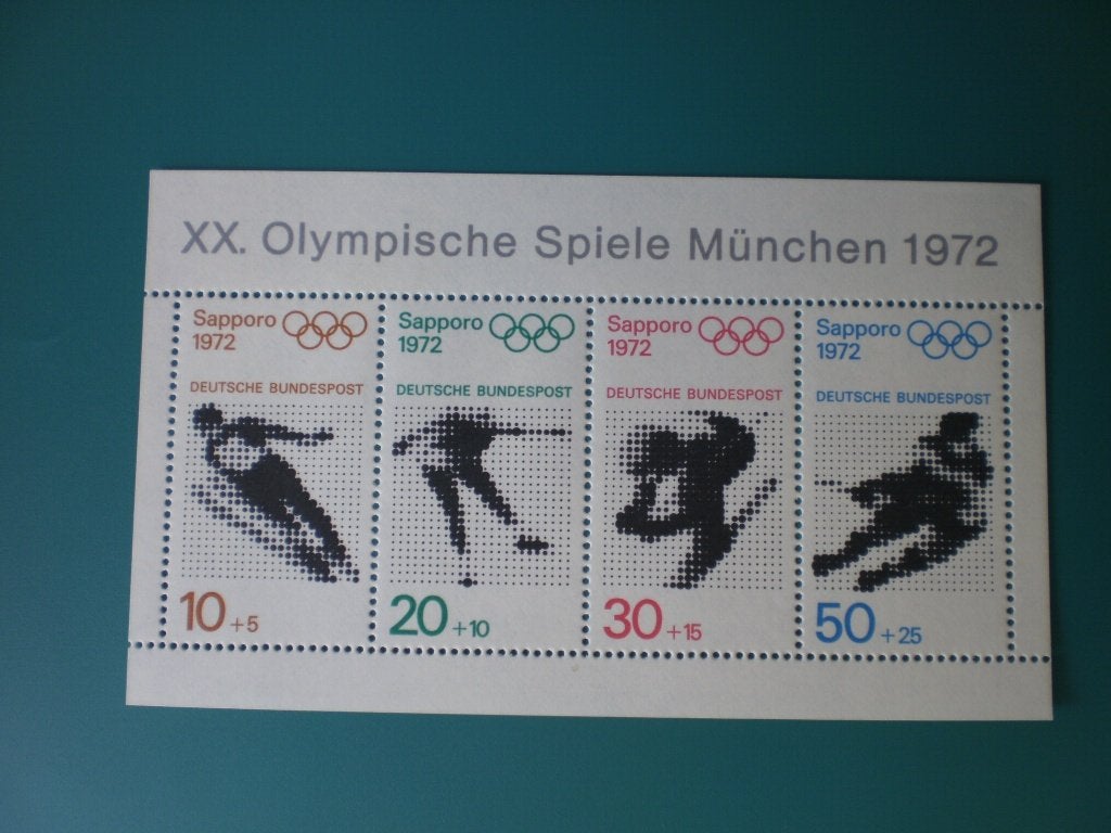 Duitsland- Olympische Spelen - Postfris - Blok, Verzenden, BRD, Postfris
