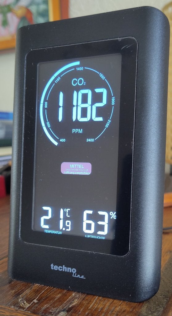 Luchtkwaliteitsmeter, Ophalen of Verzenden, Zo goed als nieuw, Overige meters