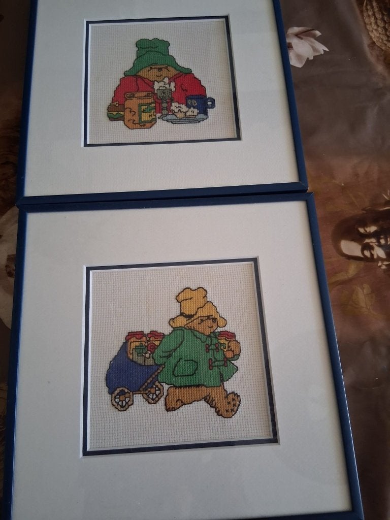 Schilderij paddington, Minder dan 50 cm, Overige typen, Ophalen of Verzenden, Zo goed als nieuw