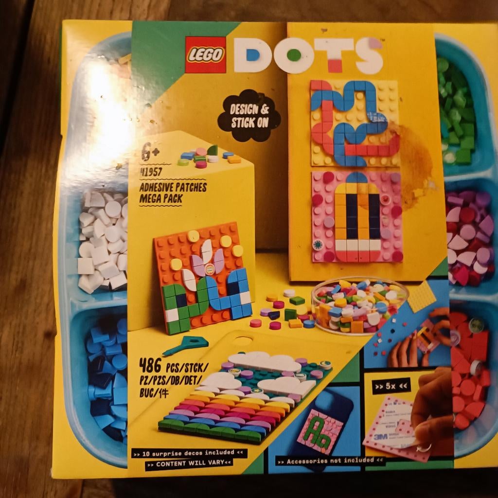 lego dots 41957 zie foto, Ophalen of Verzenden, Zo goed als nieuw, Lego