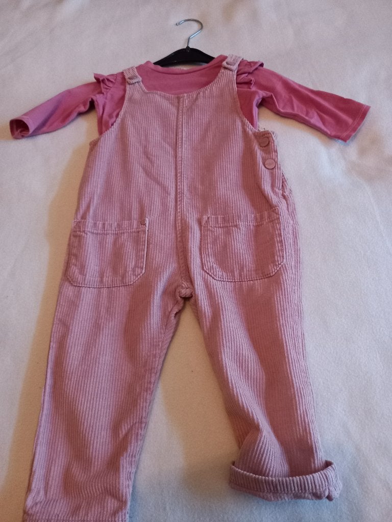 11 stuks jeans tuinbroek legging shirt mt 92 98, Ophalen of Verzenden, Zo goed als nieuw, Maat 98