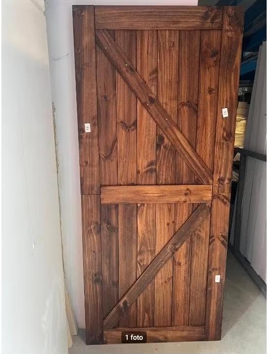 PAK JE KANS!!! barndoor bruin 120*29*27.5 cm, Minder dan 50 cm, Bruin, 100 tot 150 cm, Nieuw