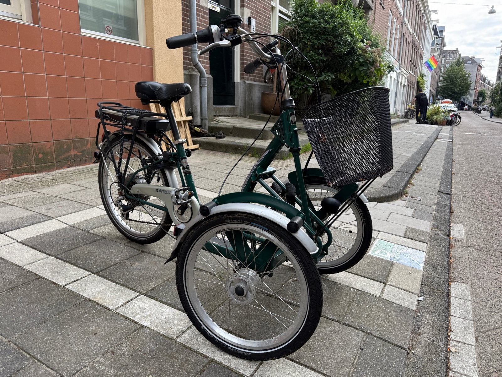 Pfautec Bene driewielfiets elektrische ondersteuning, Fietsen en Brommers, Fietsen | Driewielfietsen, Ophalen of Verzenden, Gebruikt