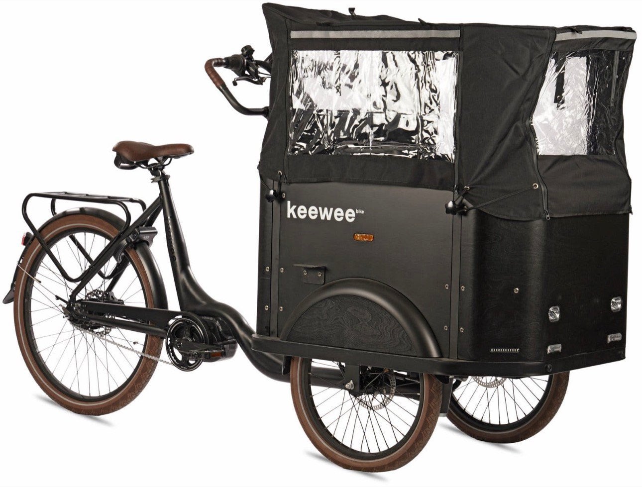 Gezocht KeeWee bakfiets regenhuif, Ophalen of Verzenden, Gebruikt, 4 kinderen of meer, Huif