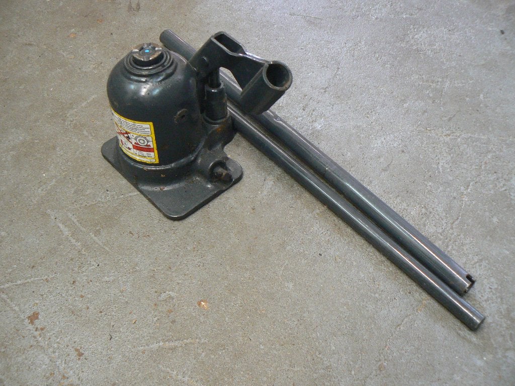 potkrik 3,5 ton, Ophalen, Gebruikt, Hydraulisch, Potkrik
