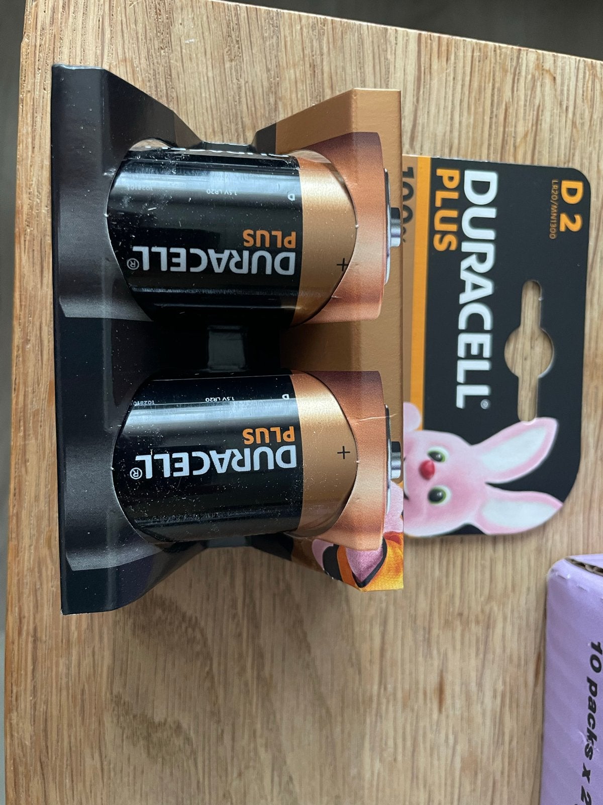 Duracell Plus D2 batterijen - 38 stuks, Ophalen, Nieuw