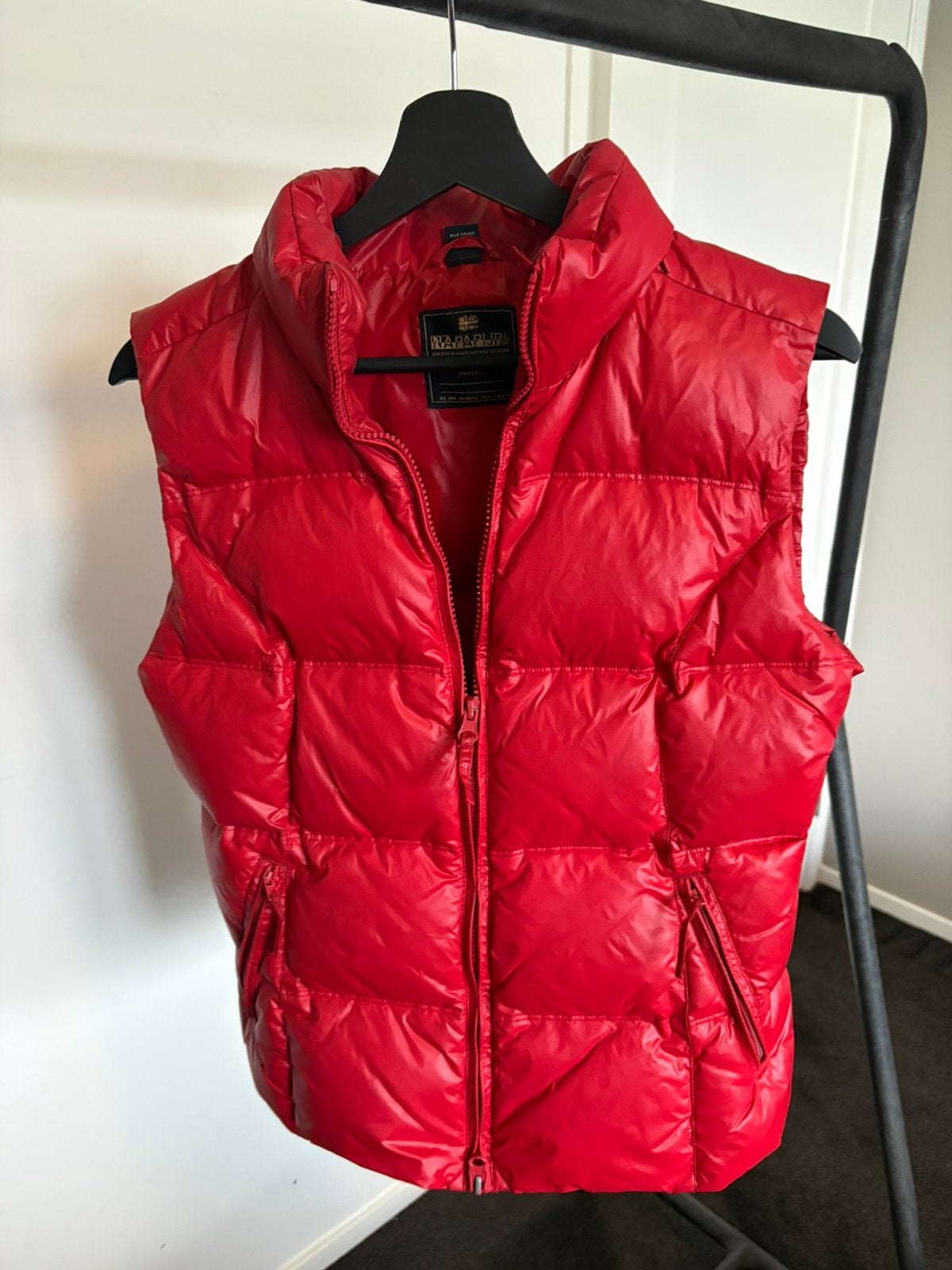 Napapijri bodywarmer, Ophalen, Zo goed als nieuw, Maat 36 (S), Rood