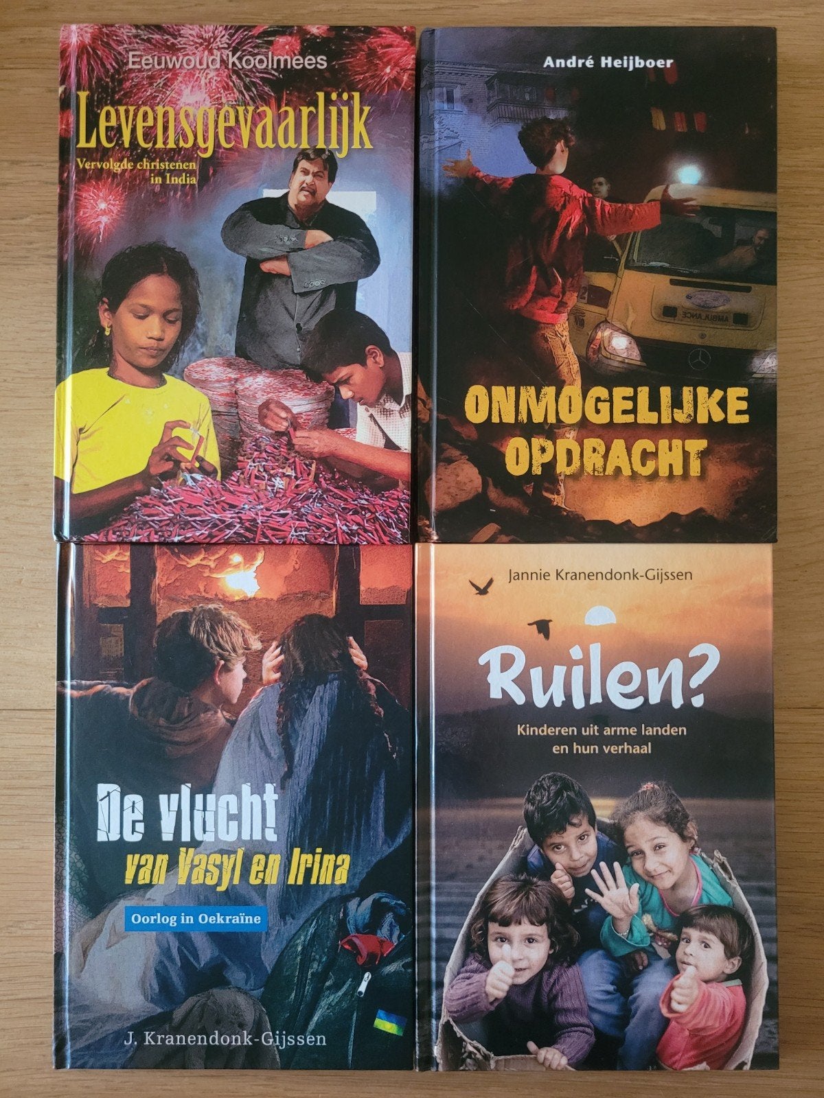 4x spannende christelijke kinder-/ jeugdboeken, SAMEN €10,-, Ophalen of Verzenden, Gebruikt