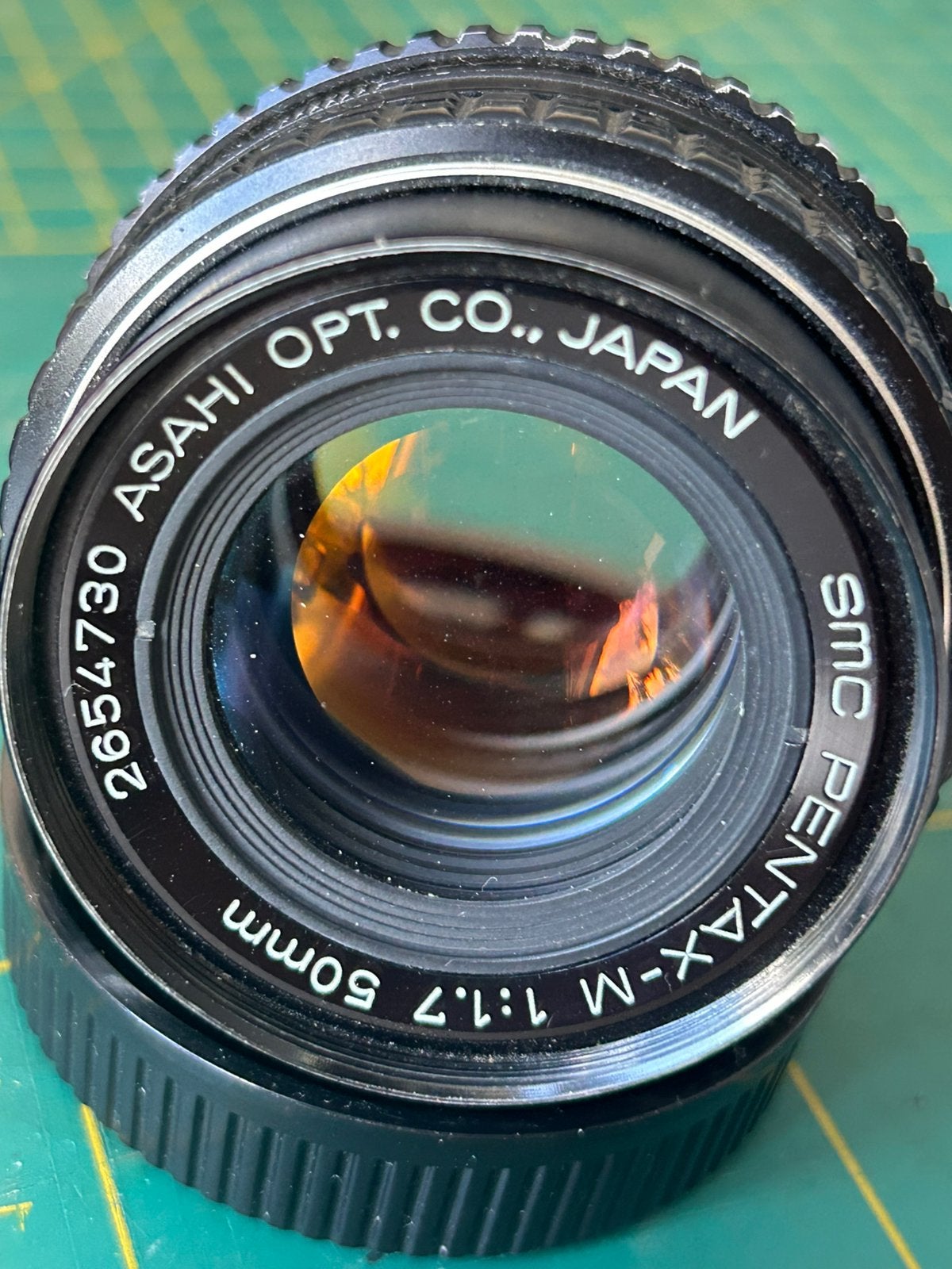 Pentax SMC Pentax-m 50mm f/1.7 Lens, Zo goed als nieuw, Standaardlens, Pentax K-mount, 50 mm
