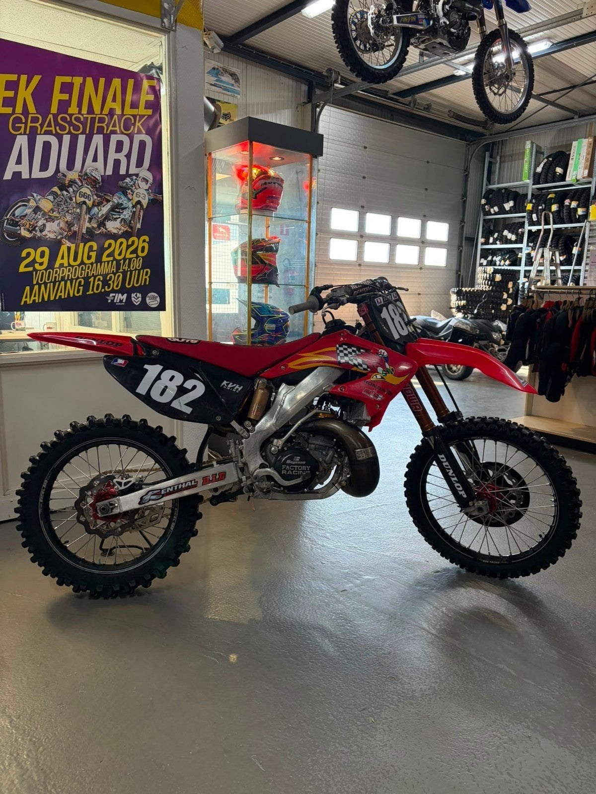 Honda cr 250 met kenteken (enduro)., Motoren, Crossmotor