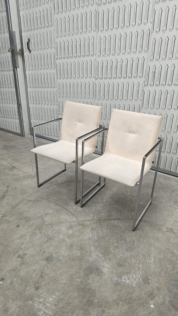 2 Arco Frame - Creme (stof), Ophalen of Verzenden, Gebruikt, Stof