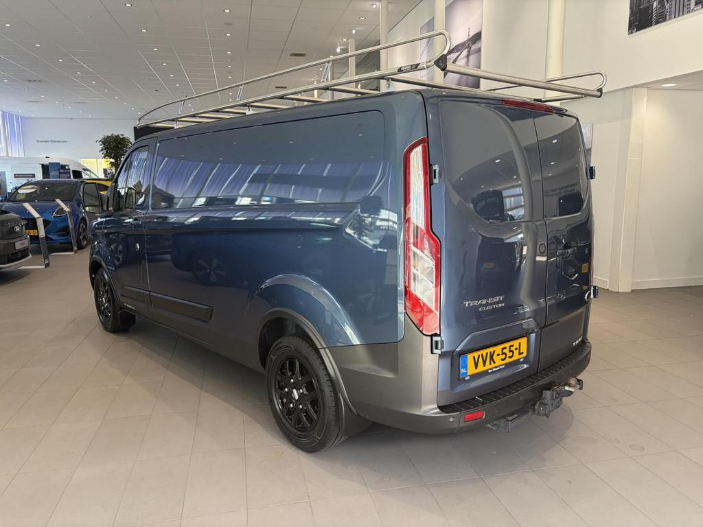 Ford Transit Custom 300 2.0 TDCI L2H1 Trail | VERWARMBARE VO, Auto's, Bestelauto's, Voorwielaandrijving, 15 km/l, Euro 6, 4 cilinders