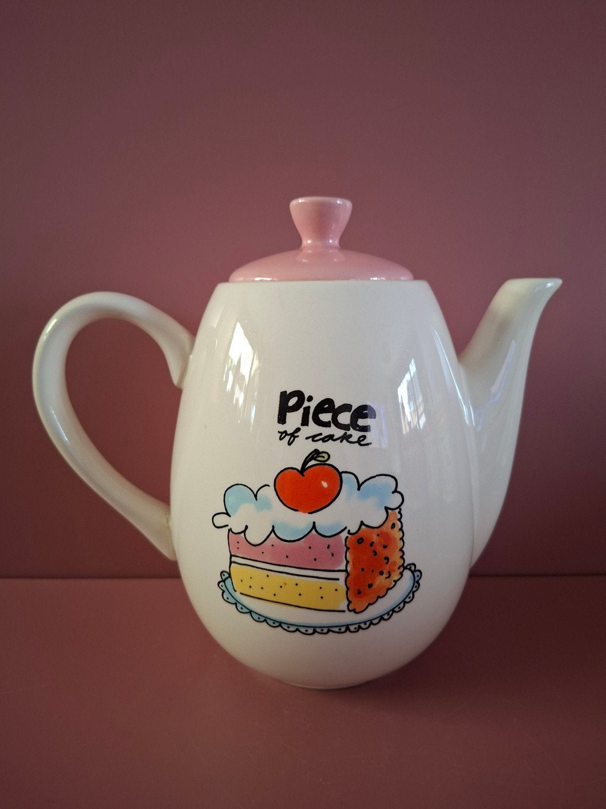 Blond Amsterdam theepot, Huis en Inrichting, Ophalen of Verzenden, Zo goed als nieuw, Aardewerk, Theepot