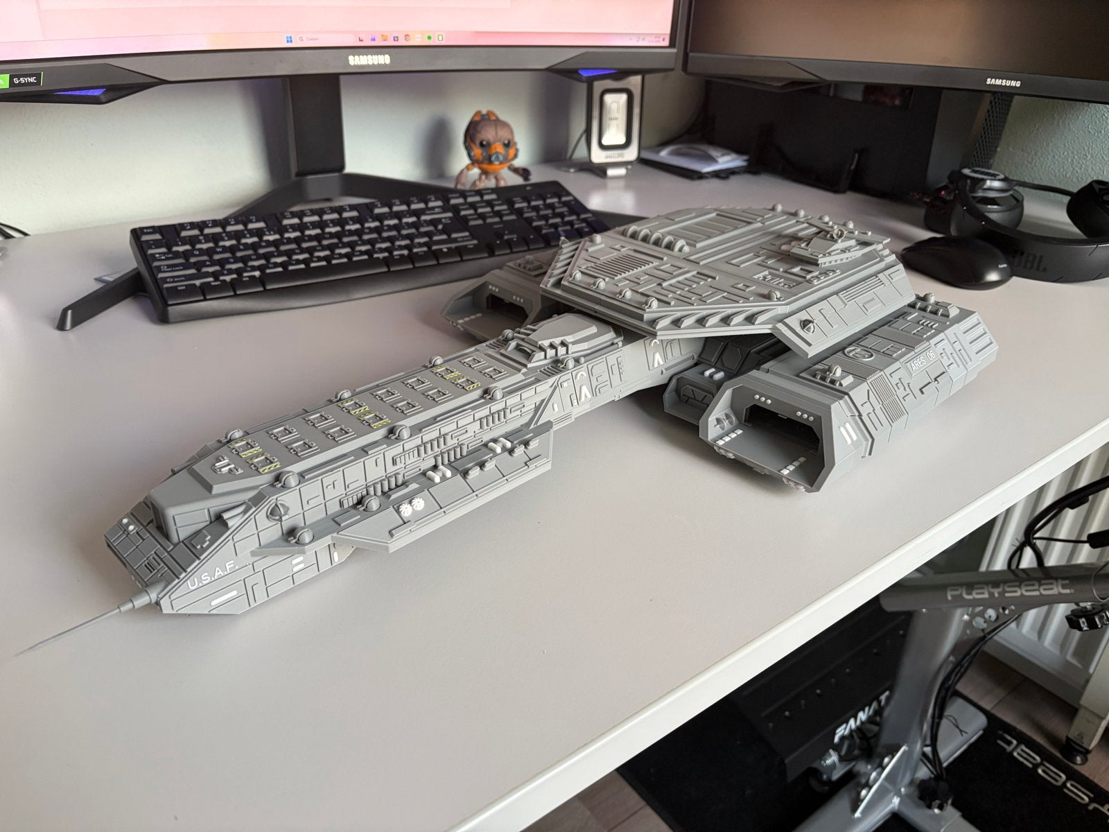 Stargate, Gedetailleerd Sci-Fi Ruimteschip Model -, Ophalen, Zo goed als nieuw, Groter dan 1:72, Overige merken