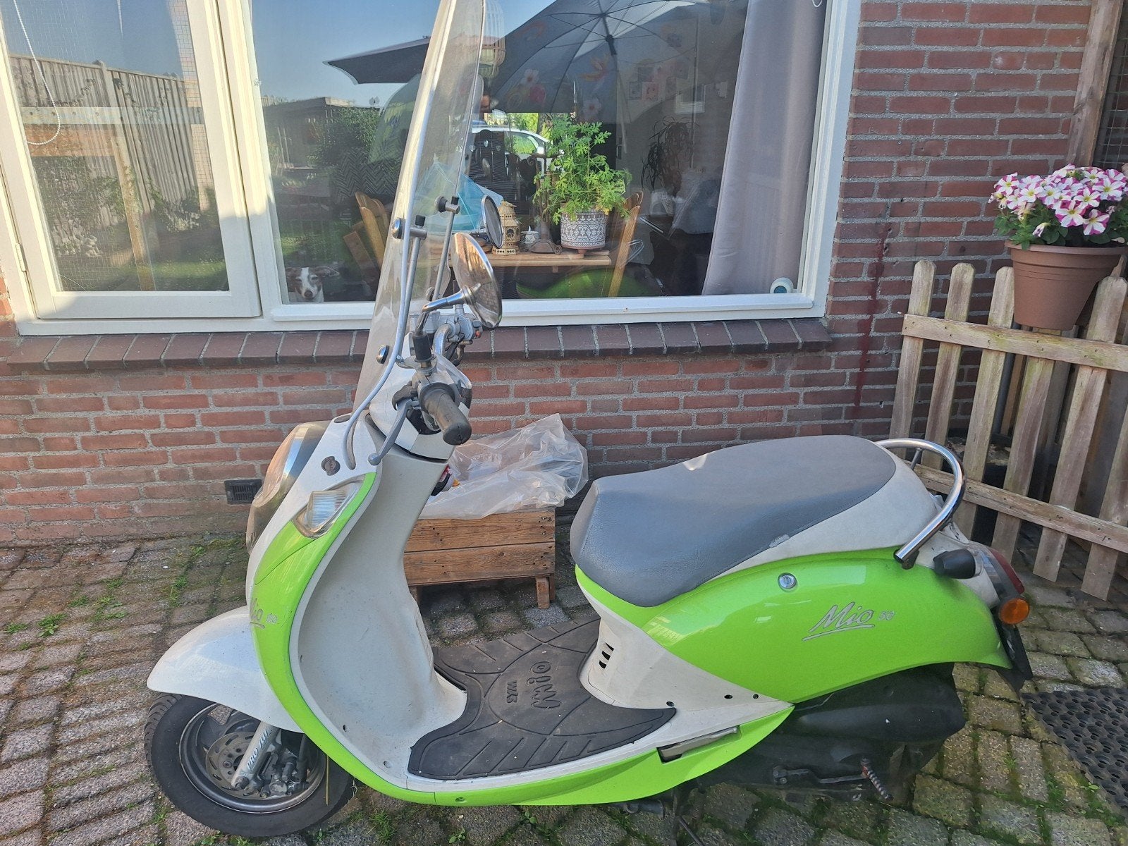 Sym mio scooter loopt goed, Fietsen en Brommers, Ophalen, Gebruikt, Benzine
