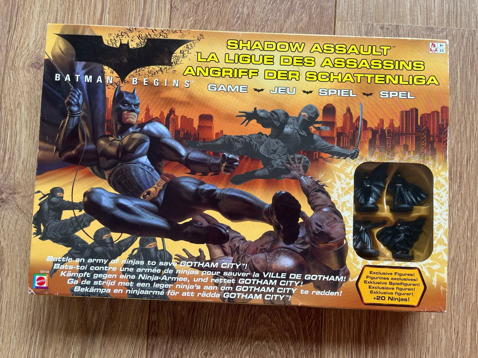 Batman Begins Shadow Assault Bordspel Mattel, Drie of vier spelers, Ophalen of Verzenden, Gebruikt