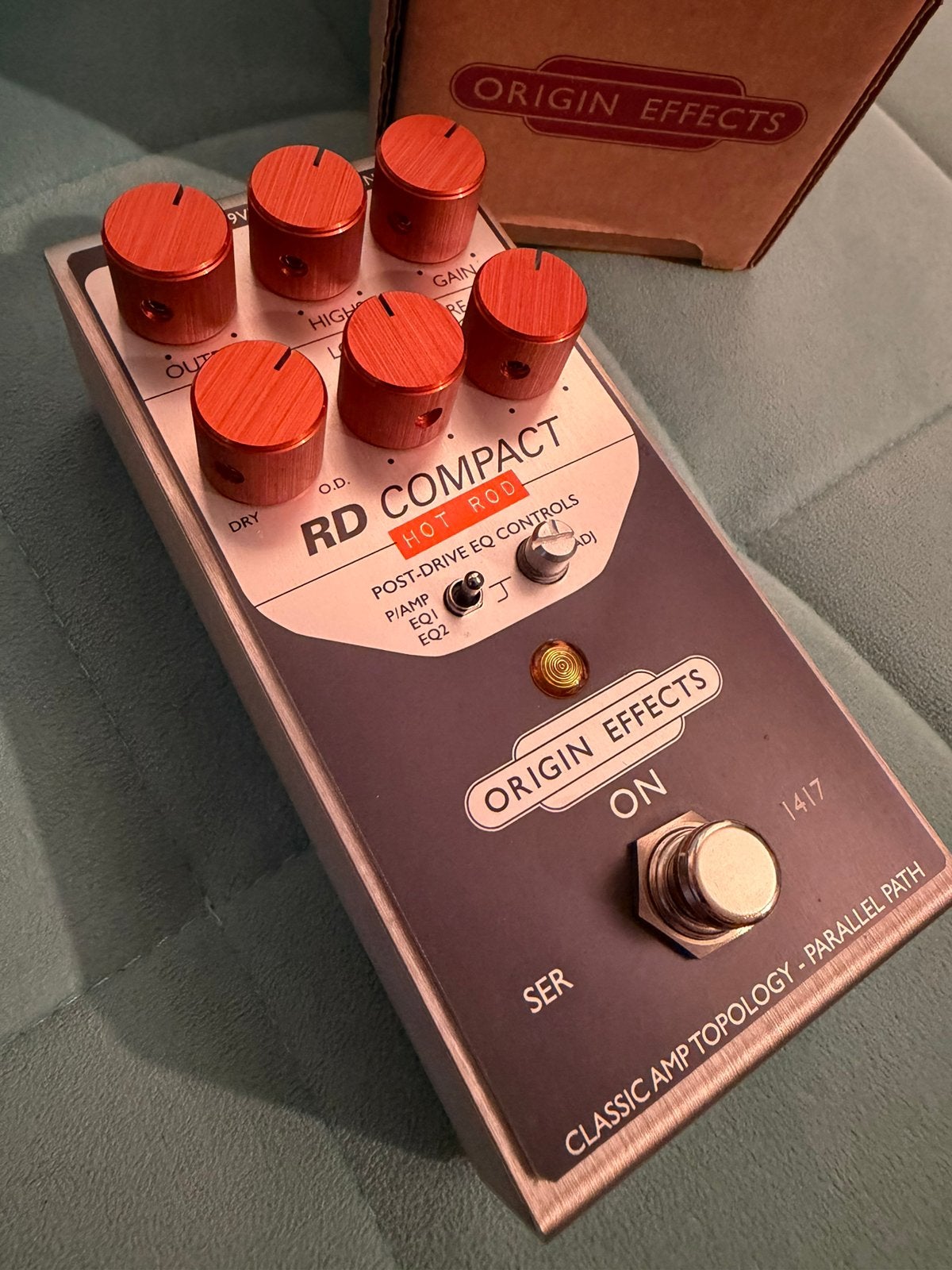 Origin compact drive hot rod, Muziek en Instrumenten, Effecten, Ophalen of Verzenden, Zo goed als nieuw