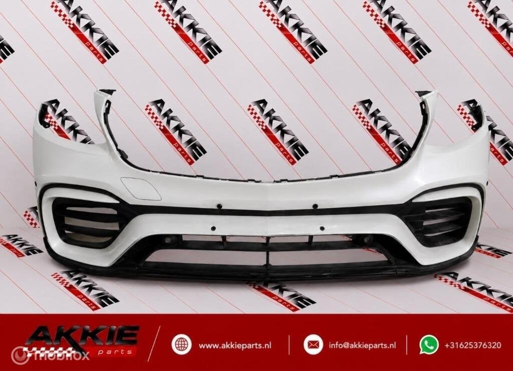 Mercedes glc63 amg voorbumper W253 X253 2015 - 2020, Gebruikt, Voor, Ophalen of Verzenden, Bumper