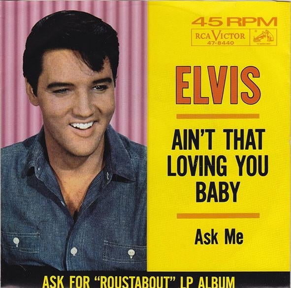 ELVIS PRESLEY - Ask Me (rood vinyl,ps) 7", 7 inch, Single, Ophalen of Verzenden, Pop