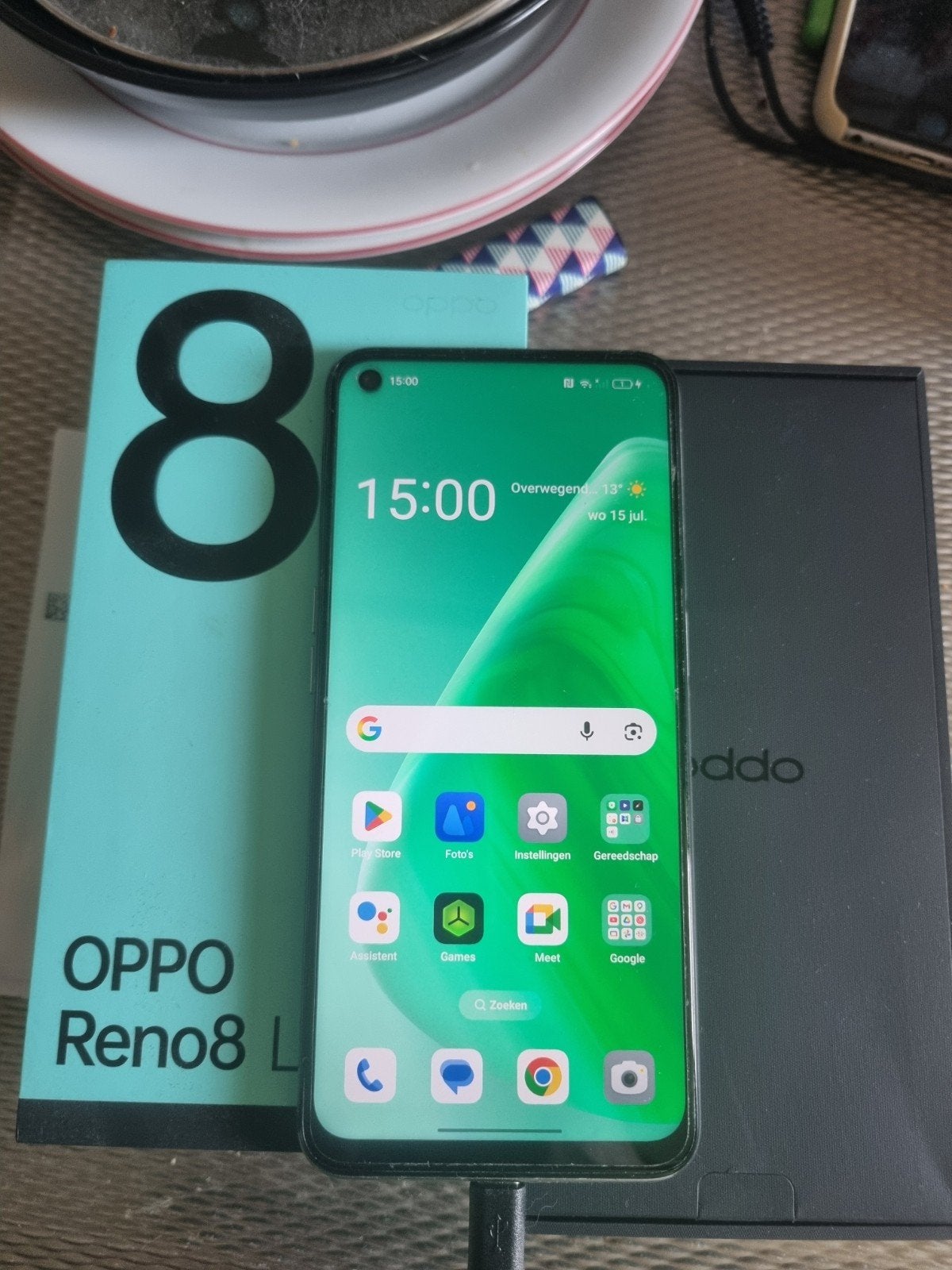 OPPO Reno8 Lite 5G (A74 5G) - Zonder lader, Overige modellen, Ophalen of Verzenden, Zo goed als nieuw, Zonder simlock