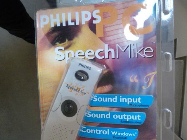 Philips speech mike 6173 microfoon luidspreker control, Verzenden, Nieuw, Philips, Windows