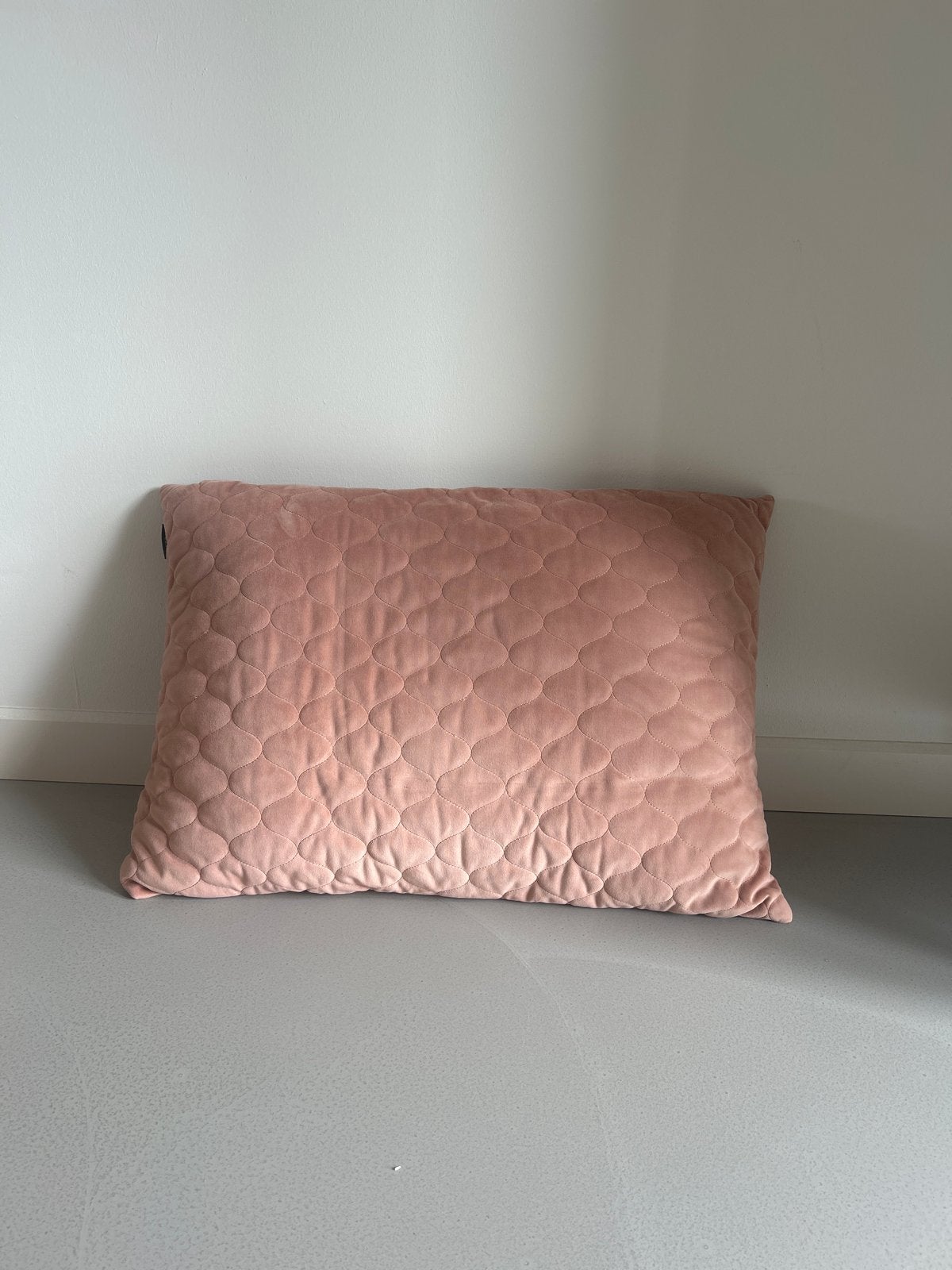Riverdale Roze Velours Kussen met Vulling - 68x46 cm, Huis en Inrichting, Overige merken, Gebruikt, Inclusief binnenkussen, Ophalen of Verzenden