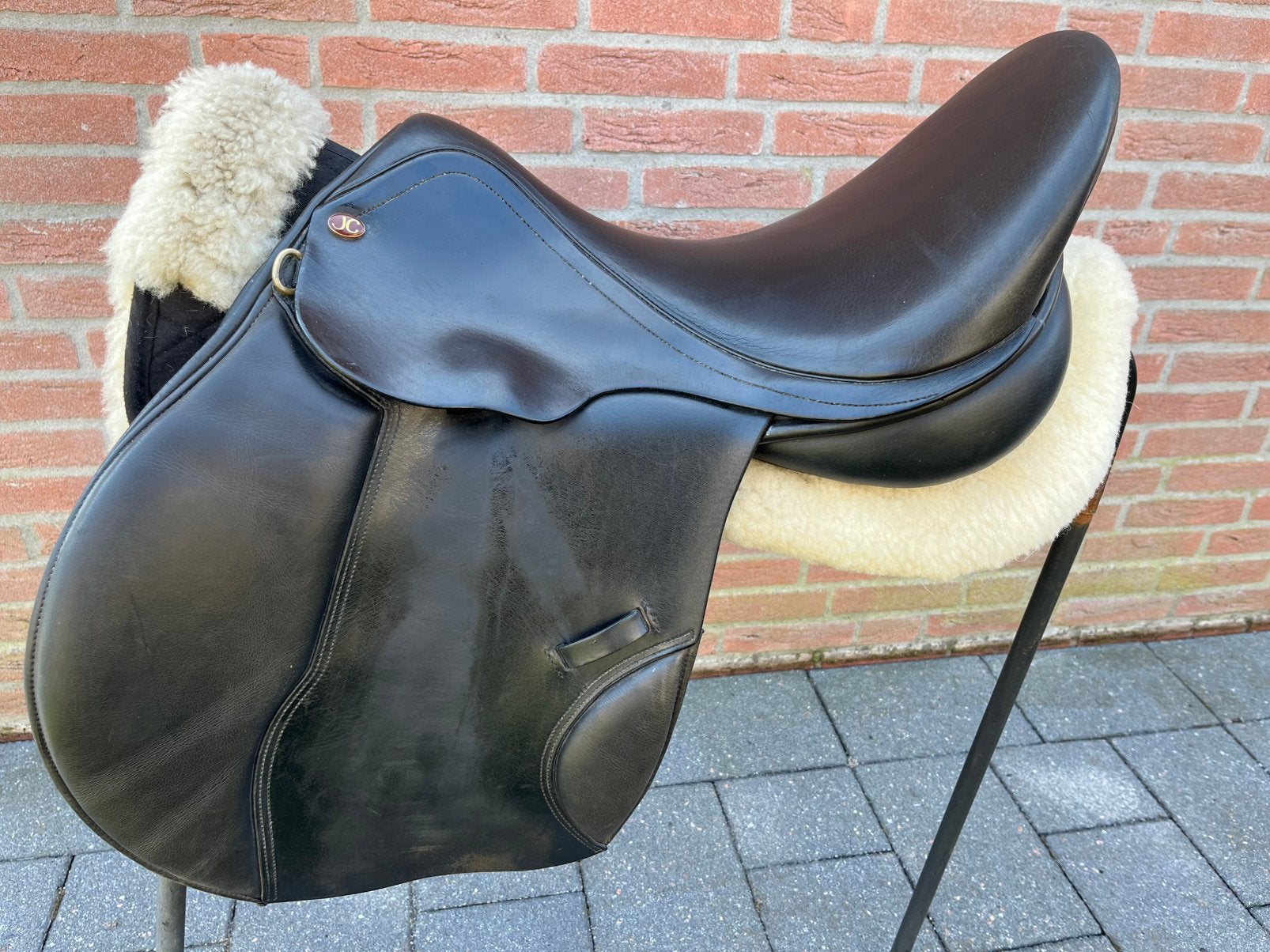 18 inch jc veelzijdigheidszadel, Dieren en Toebehoren, Paarden en Pony's | Zadels, Dressuur, Diepe zit, XL (18 inch of meer), Ophalen of Verzenden