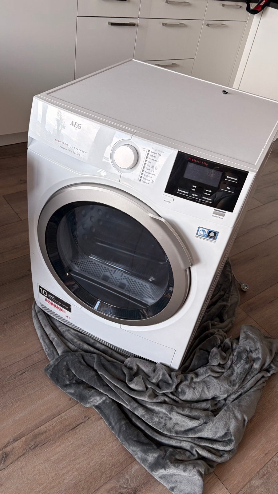 AEG wasdroger defect, Witgoed en Apparatuur, Wasdrogers, Ophalen, Niet werkend, Luchtafvoer