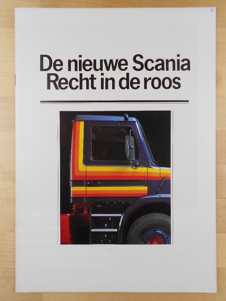 Scania Torpedo Brochure 1980 – 82 112 142 T142 T112 T82, Gelezen, Ophalen of Verzenden, Overige merken, Scania