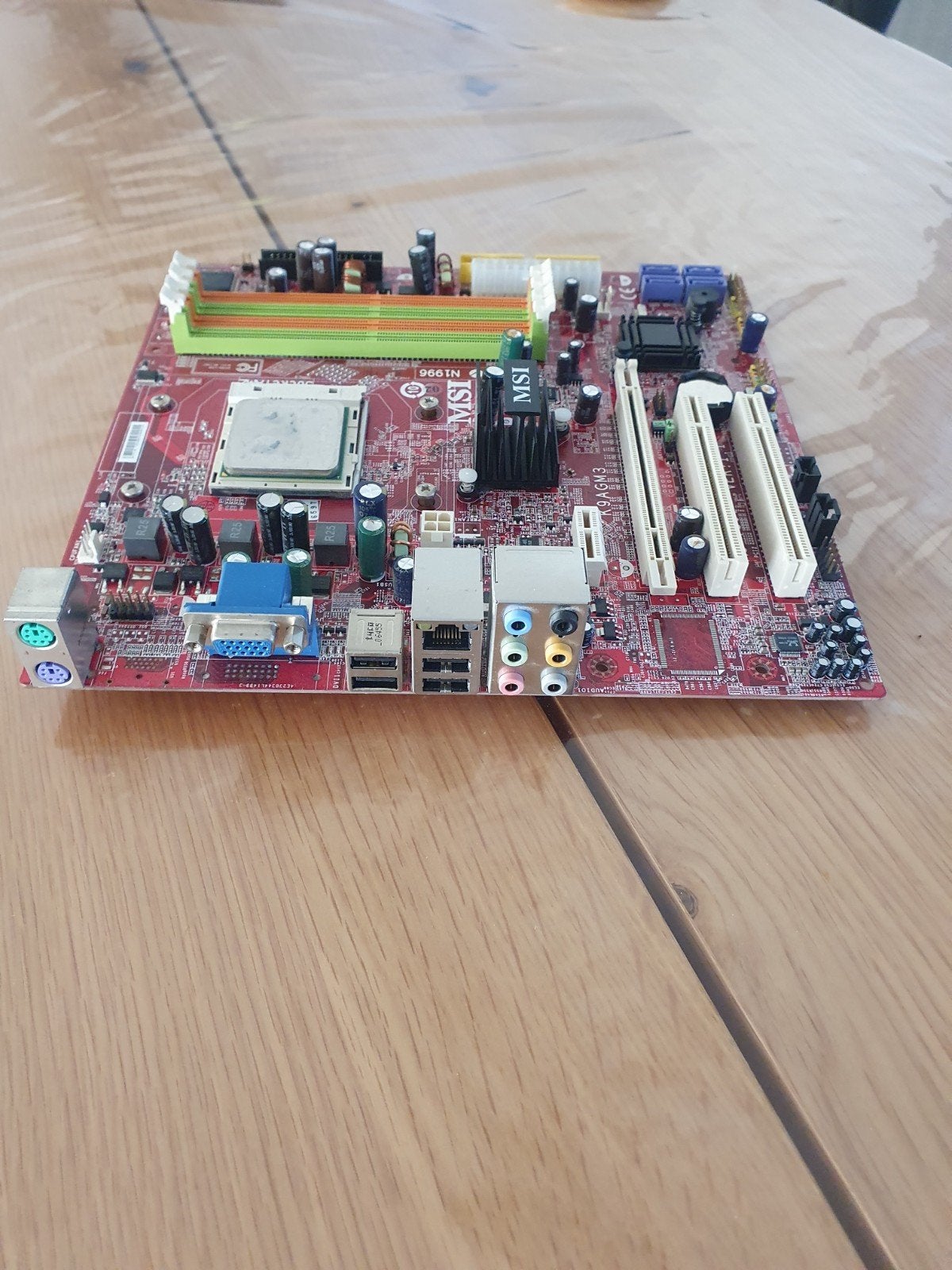 MSI K9AGM3 Moederbord met AMD Athlon Processor, Computers en Software, Gebruikt, Ophalen of Verzenden, Socket AM2, AMD