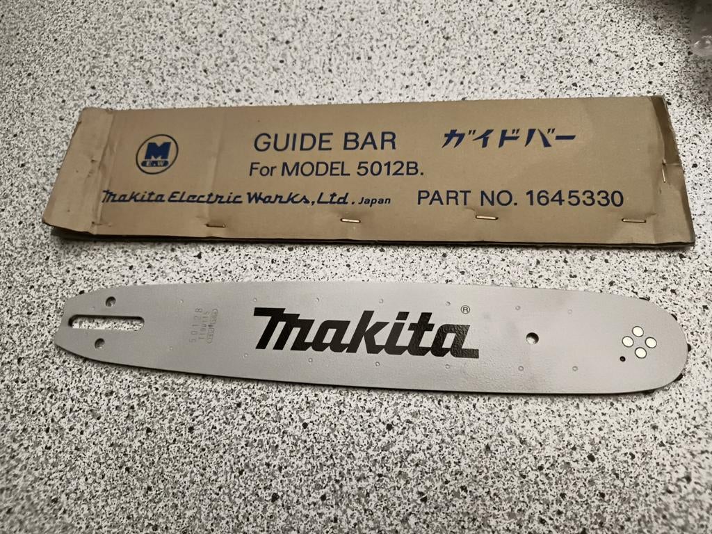 Makita 164533-0 Kettingzaag Zwaard Gelagerd - Nieuw, Kettingzaag, Nieuw, Ophalen of Verzenden, 30 tot 70 mm