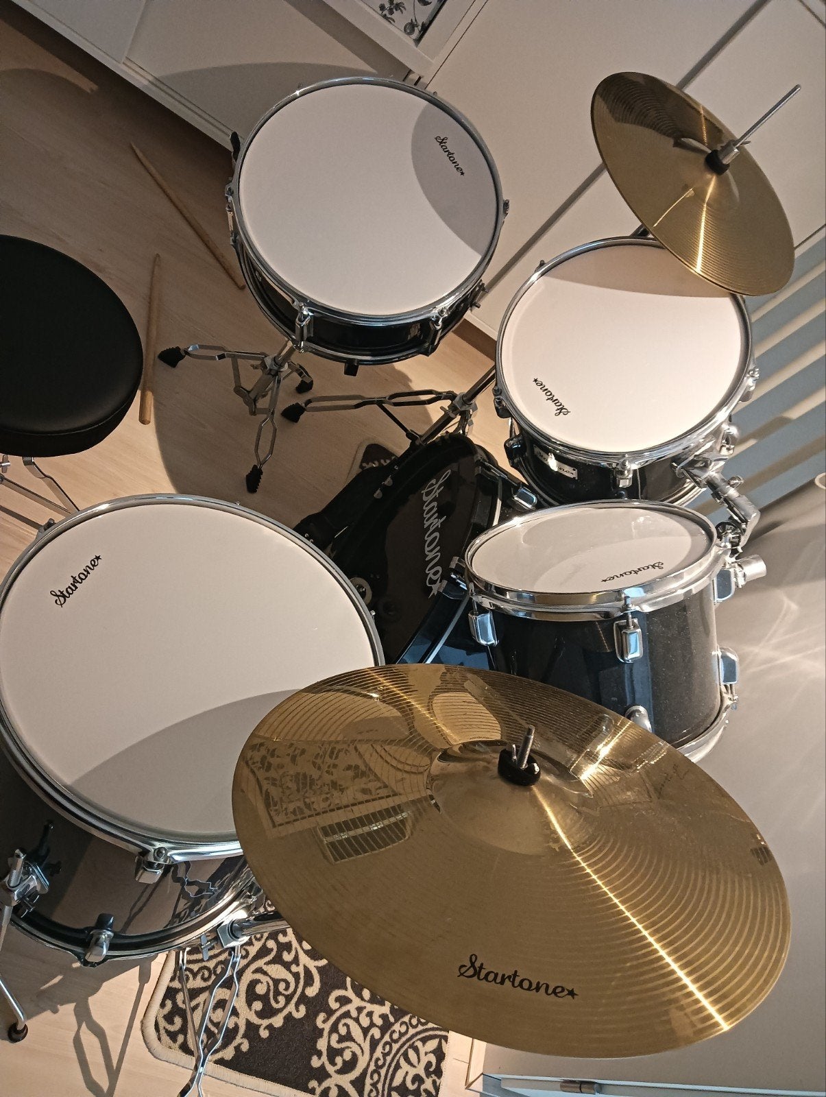 Startone drumstel - Compleet en zo goed als nieuw, Ophalen of Verzenden, Zo goed als nieuw, Overige merken