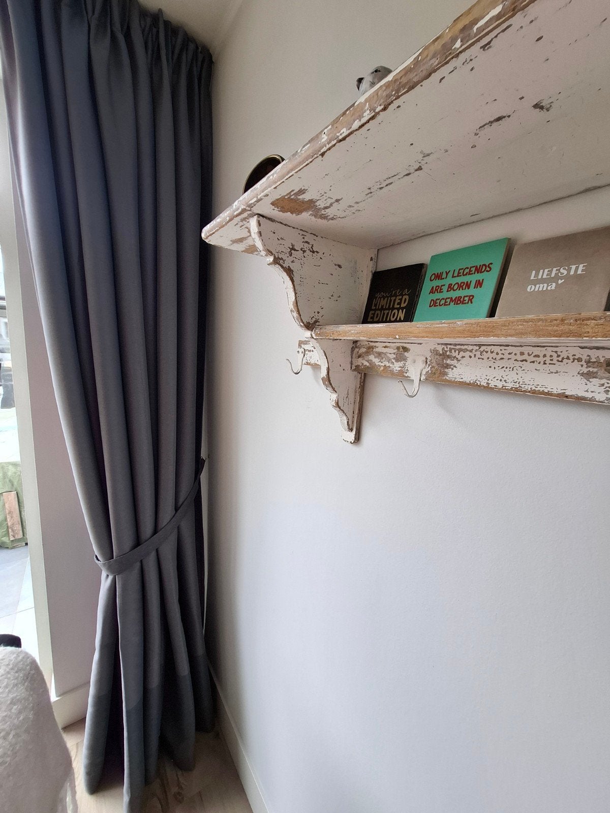 Mooie dikke donkergrijze gordijnen, Ophalen, 400 cm, Overgordijn, Zo goed als nieuw