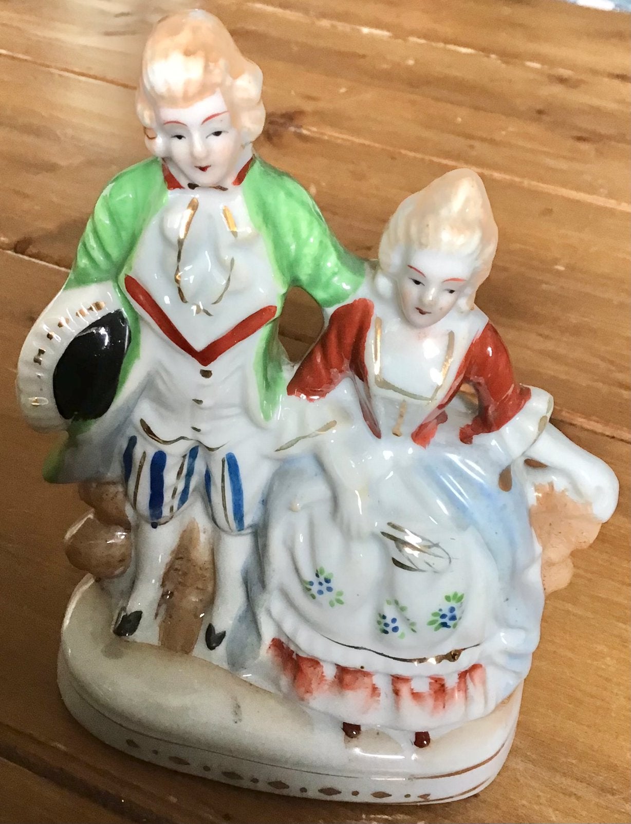 ANTIEK FRANS PORSELEINEN BEELDJE, Ophalen of Verzenden